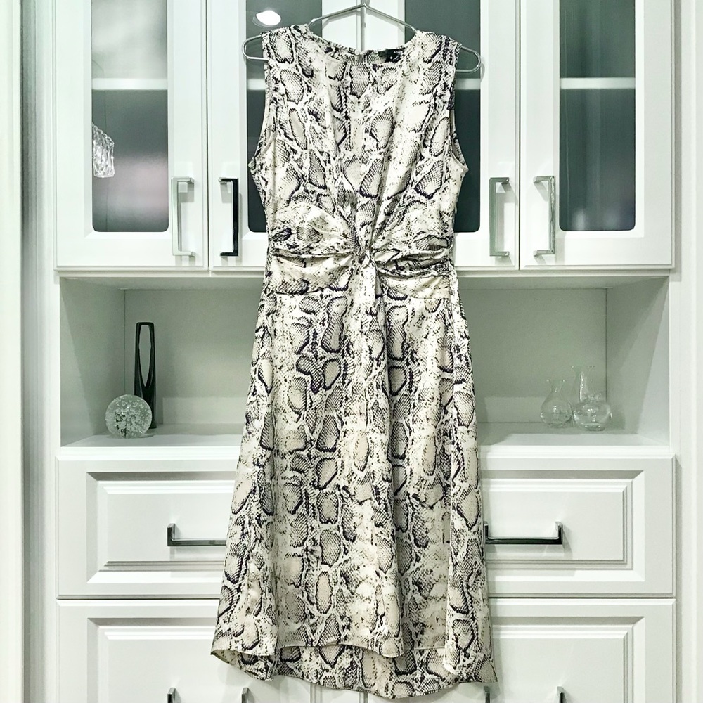 Sleeveless Twisted Snake Printed Dress - NWTags - Picture 2 of 12